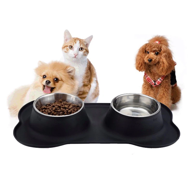 3-silicone cat bowl